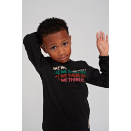 Sturdy longsleeve antraciet - Mountain top