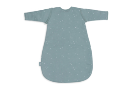 Jollein slaapzak met afritsbare mouwen 60 cm twinkle sea green