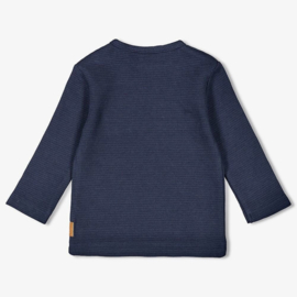 Feetje club croissant shirtje marine maat 62