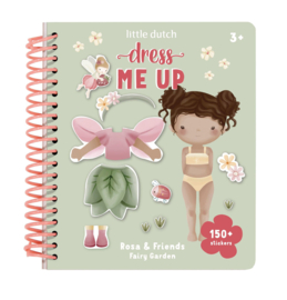 LD Fairy Garden aankleed- en stickerboek dress me up