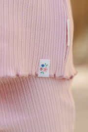 LD flared broek roze