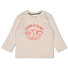 Feetje shirtje offwhite melange Couch club