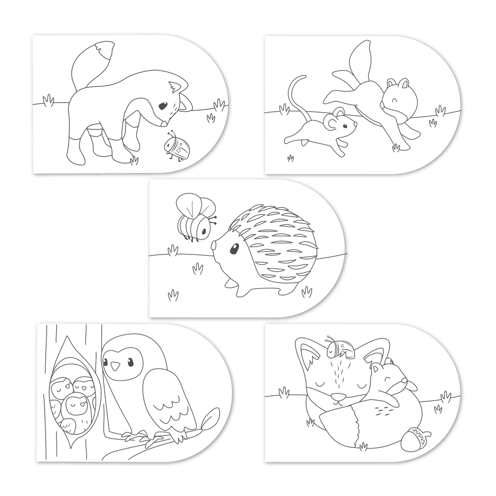 LD verfboek Forest Friends