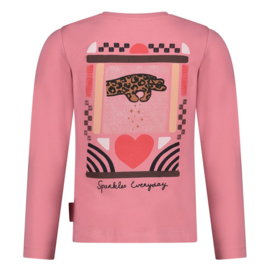 Jubel longsleeve roze - Chic City