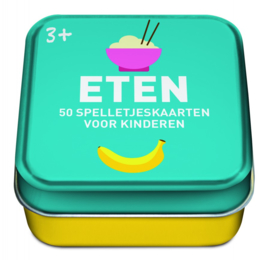 50 spelkaarten voor kinderen thema Eten