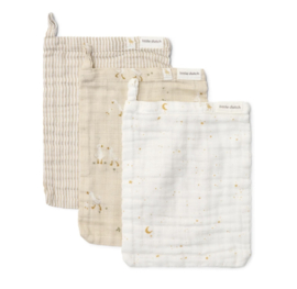 LD washandjes beige - Little Goose