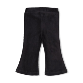 Feetje flared rib antraciet - City Chic