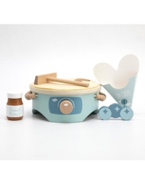 Label Label crepe maker groen