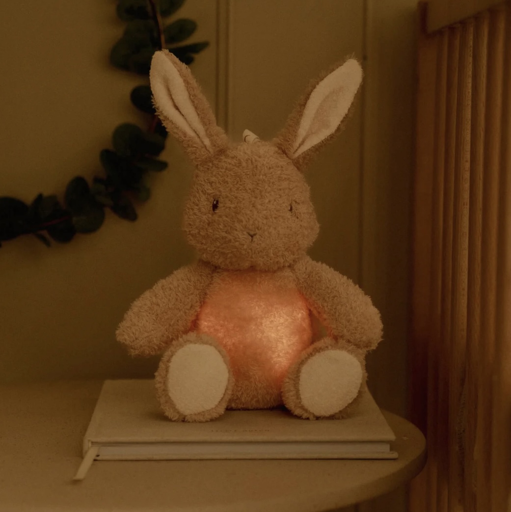 LD knuffelkonijn licht en geluid