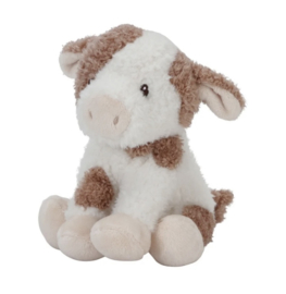 LD knuffel koe 17cm little farm