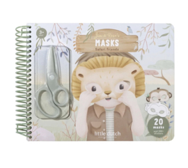 LD Safari Jim en Rosa's maskers maken