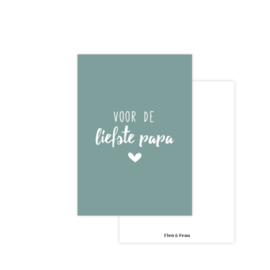 Wenskaart liefste Papa