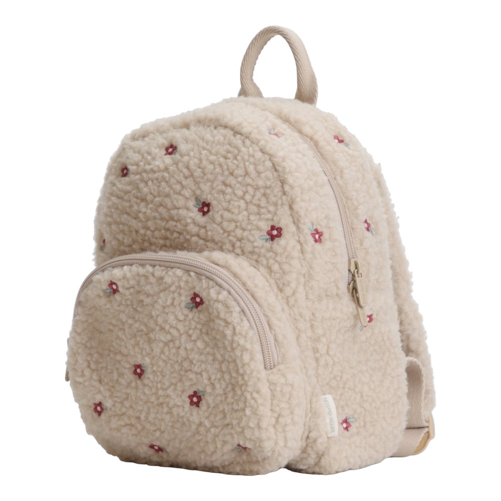 LD rugzak teddy sand bloemen