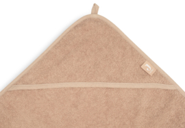 Jollein badcape badstof 100x100cm - biscuit