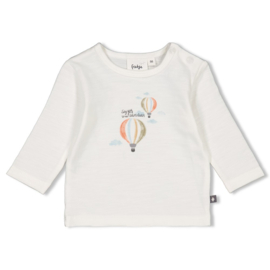 Feetje Mini Adventurer shirtje offwhite