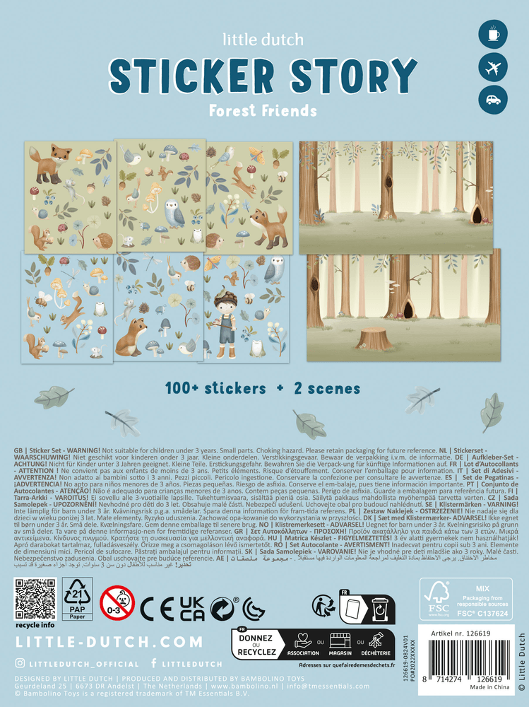 LD stickerset Forest Friends
