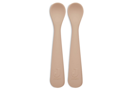 Jollein siliconen lepels pale pink