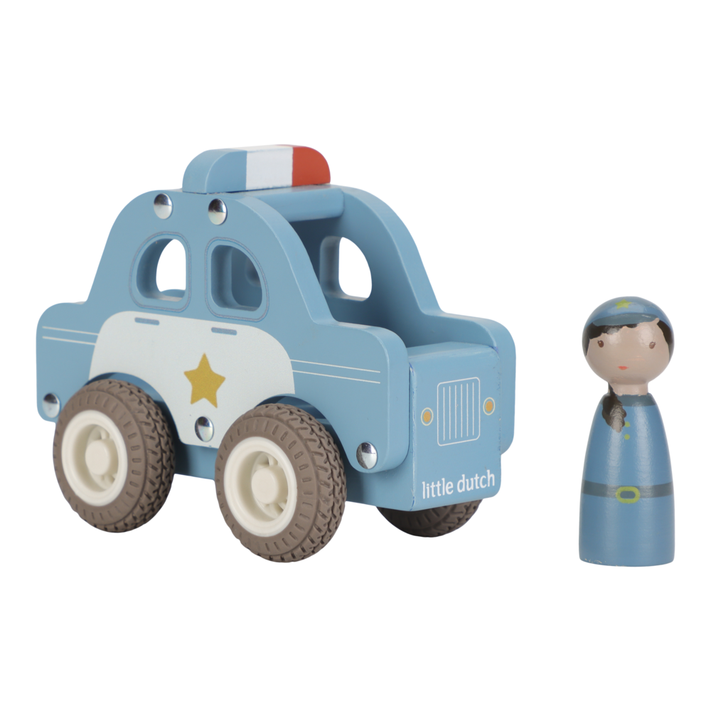 LD politiewagen blauw
