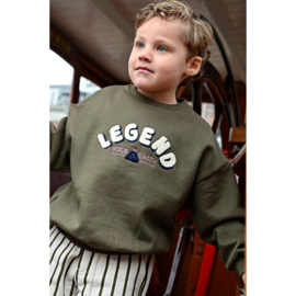 Sturdy sweater oversized army - Rock the Earth