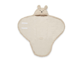 Jollein omslagdoek Bunny nougat