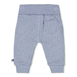 Feetje broek rib - Blue Ocean