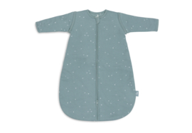 Jollein slaapzak met afritsbare mouwen 60 cm twinkle sea green