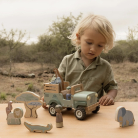 LD Safari jeep met dieren