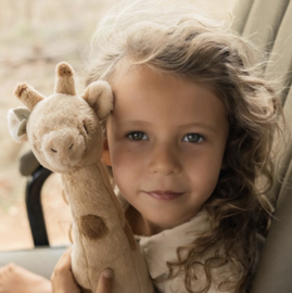 LD Safari knuffel Giraffe