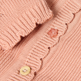 LD vestje gebreid roze