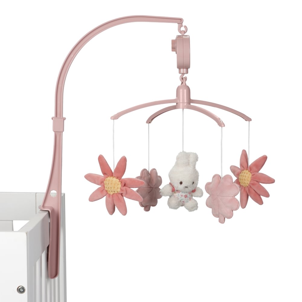 LD x Nijntje muziekmobiel roze lucky blossom