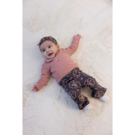 Feetje flared broek Woodland Bloom
