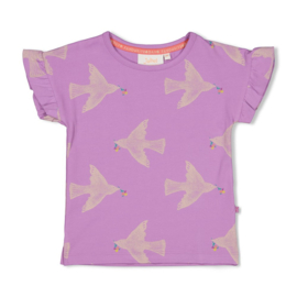 Jubel shirtje lila - Picknick Perfect