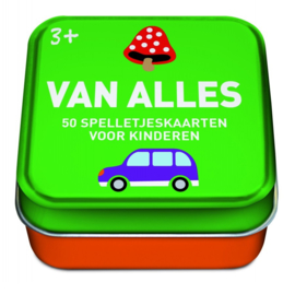 50 spelkaarten voor kinderen thema Vanalles