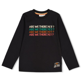 Sturdy longsleeve antraciet - Mountain top