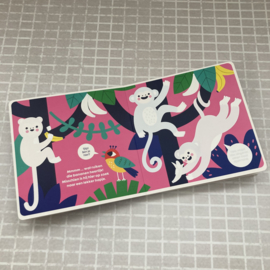 Jungle kleuren met water