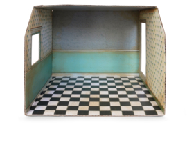 Het Muizenhuis kartonnen miniatuur keuken