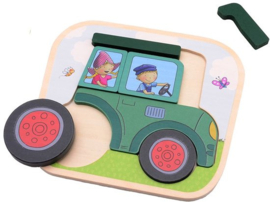 Fien en Teun puzzel tractor