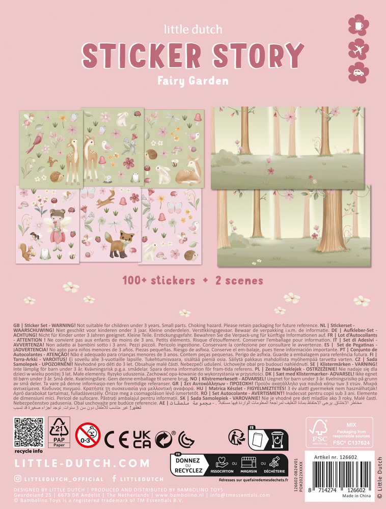 LD stickerset Fairy Garden
