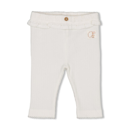 Feetje Flower Field legging offwhite