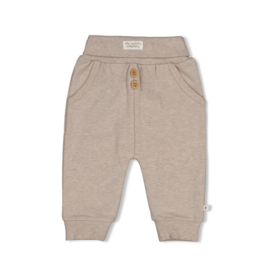 Feetje broek brown melange - The Cuddle Company