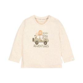 LD long sleeve sand gemêleerd met print