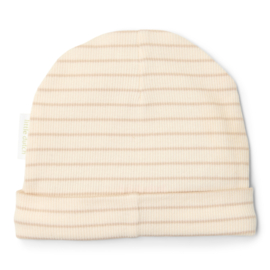 LD mutsje -beige streep - Newborn Naturels