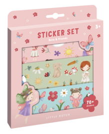 LD stickerset Rosa & Friends