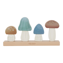 LD Forest Friends  stapelaar paddenstoelen