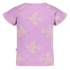 Jubel shirtje lila - Picknick Perfect