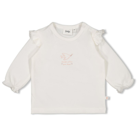 Feetje shirtje offwhite Morning Sun