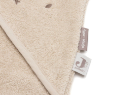 Jollein badcape warm sand - Nijntje (75x75 cm)
