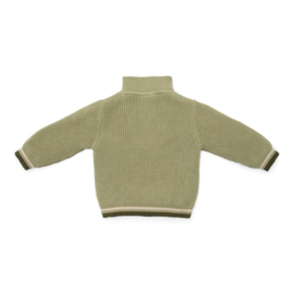 Little Dutch gebreiden trui olive green