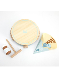 Label Label crepe maker groen