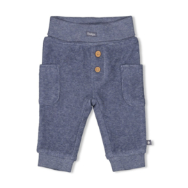 Feetje Farm Life broekje blauw badstof